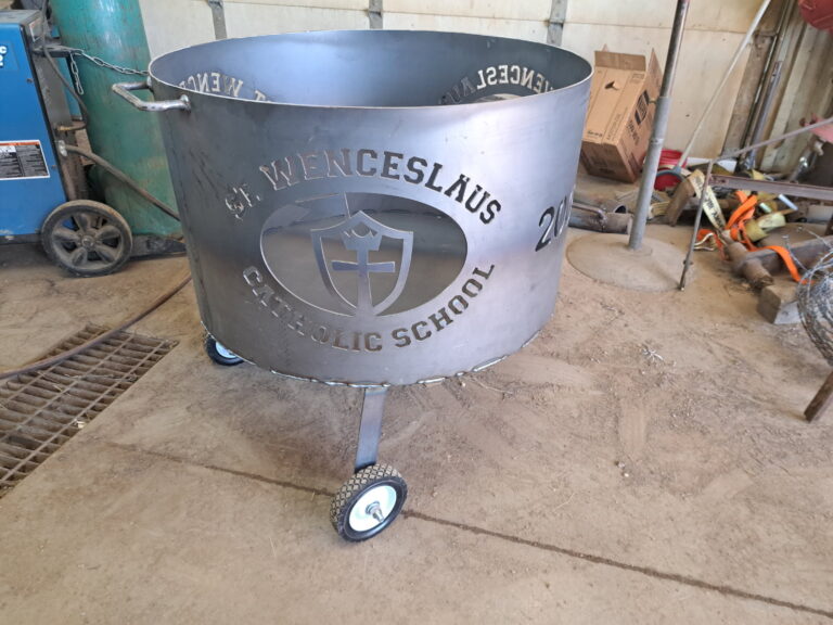 customized fire pit