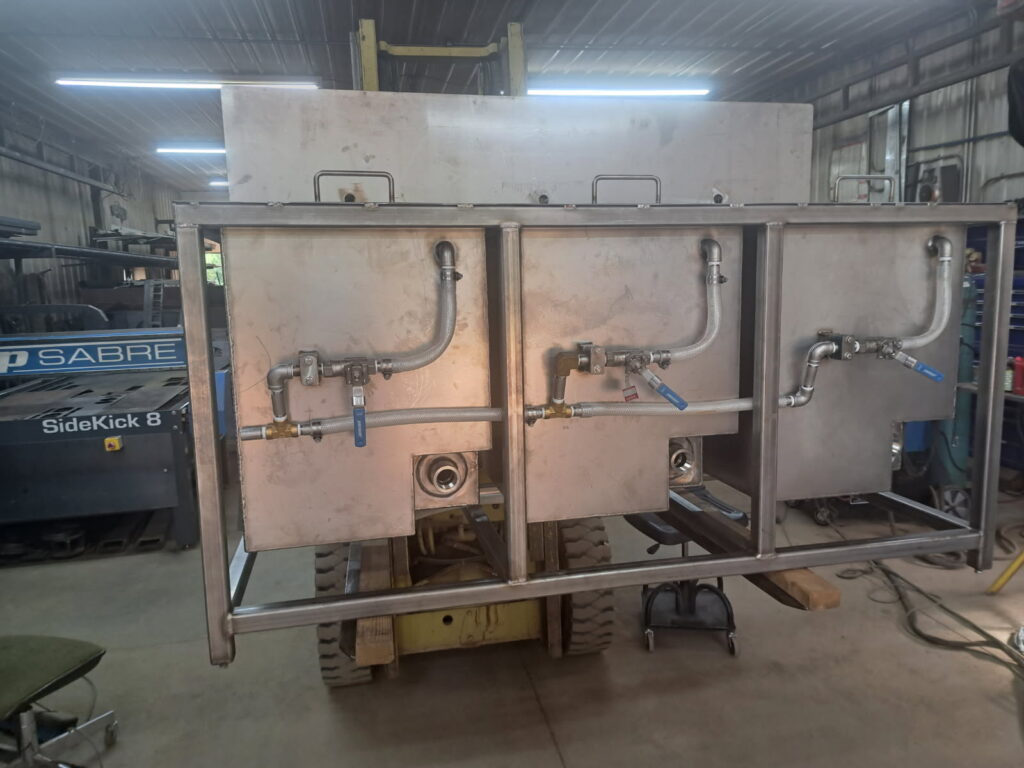 stainless steel wash tank 2